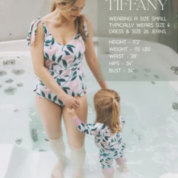 Honeysuckle - Peach Perfect Ladies Swimsuit - Picture 1 of 6